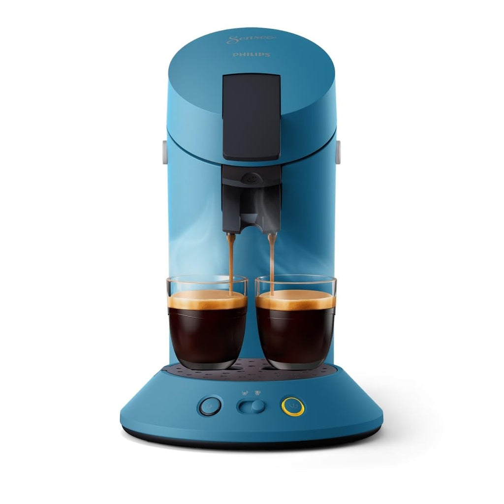 Cafetière Senseo Original Plus Bleu Paon – Extraction à Dosettes – CSA210/00