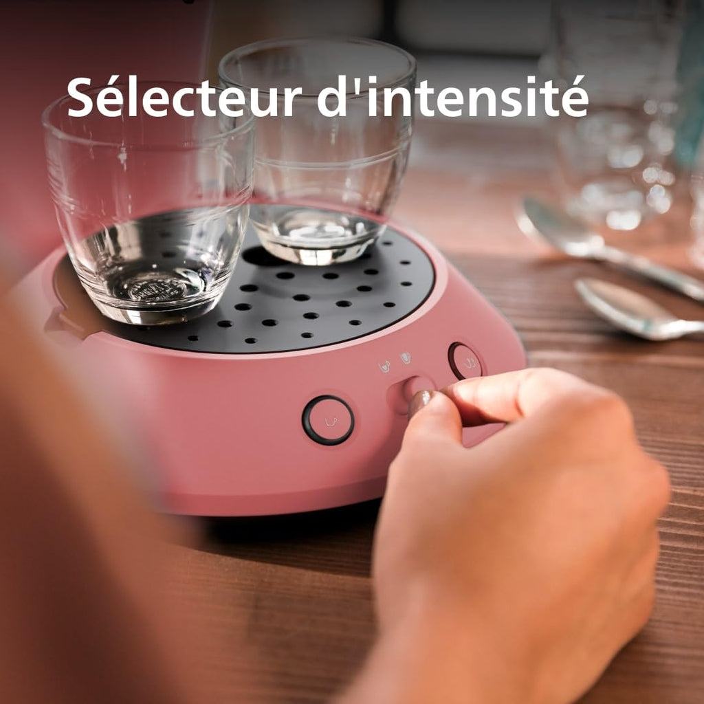 Senseo Original Plus Rouge Tendre – Machine Café Dosettes – CSA210/35