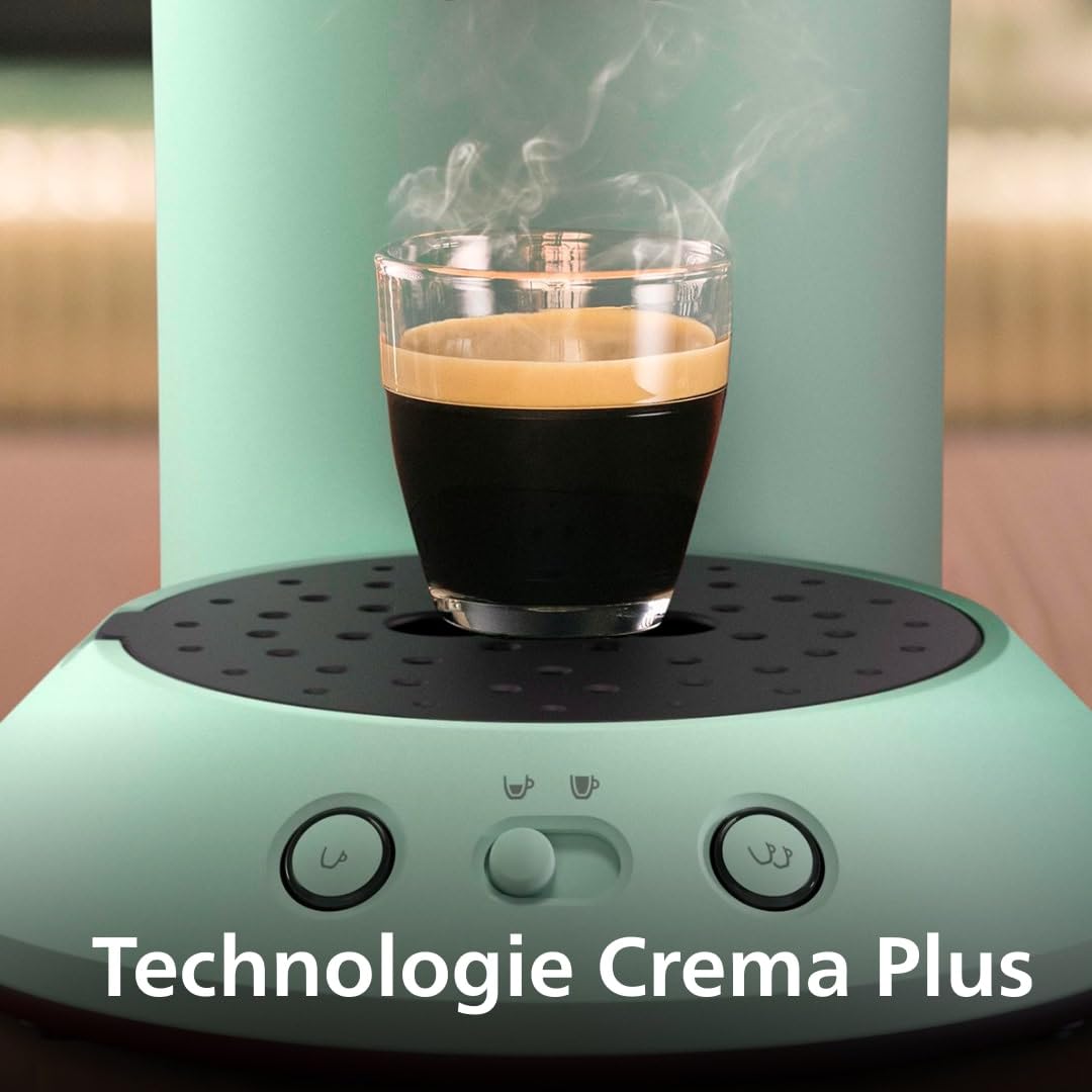 Machine à Café Senseo Original Plus Vert Désert – Dosettes – CSA210/80