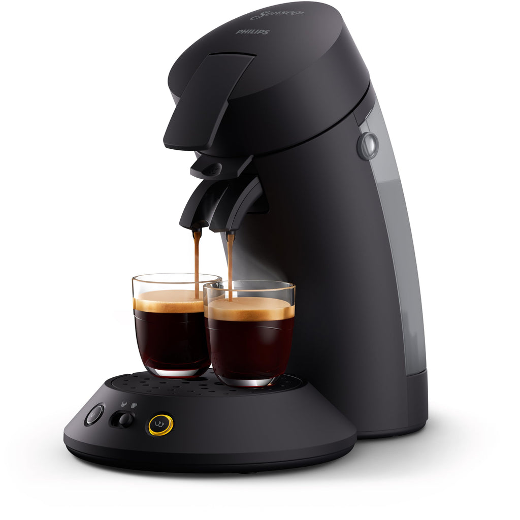 Machine à Café Senseo Original Plus Noir Intense – Système Dosettes – CSA210/61