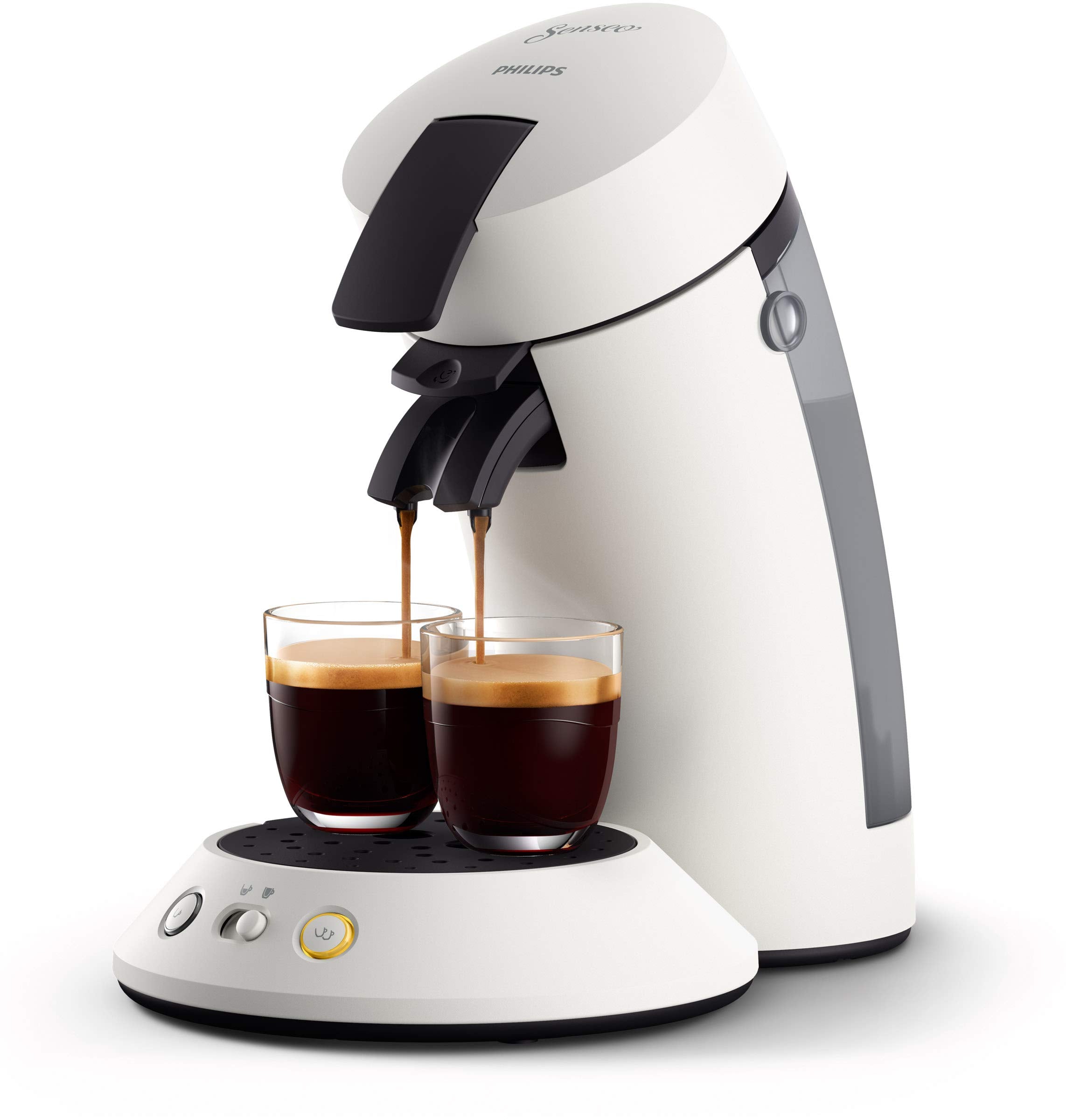 Senseo Original Plus Blanc – Machine Café Dosettes – CSA210/11