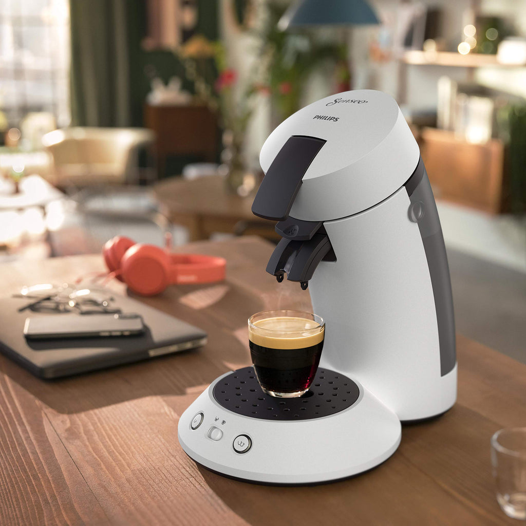 Senseo Original Plus Blanc – Machine Café Dosettes – CSA210/11