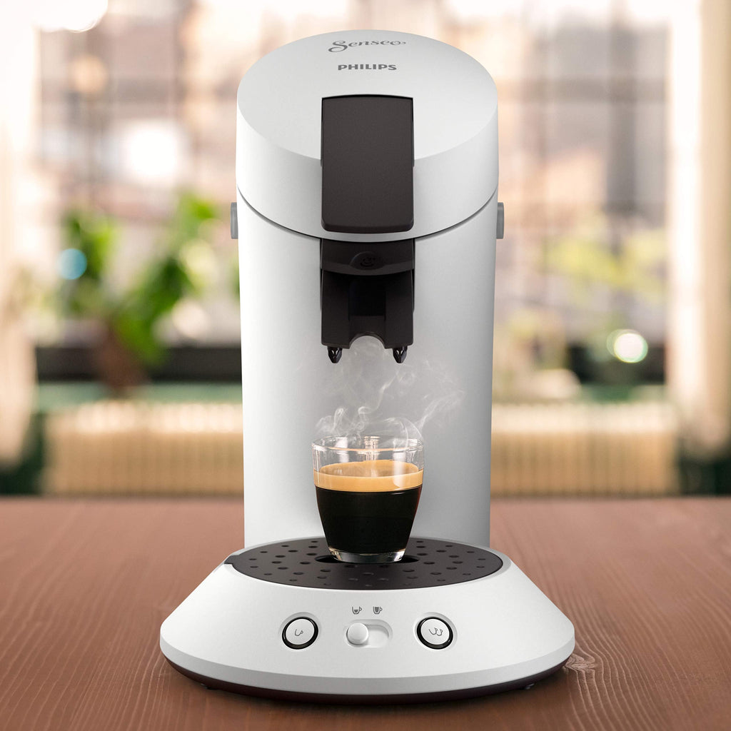 Senseo Original Plus Blanc – Machine Café Dosettes – CSA210/11